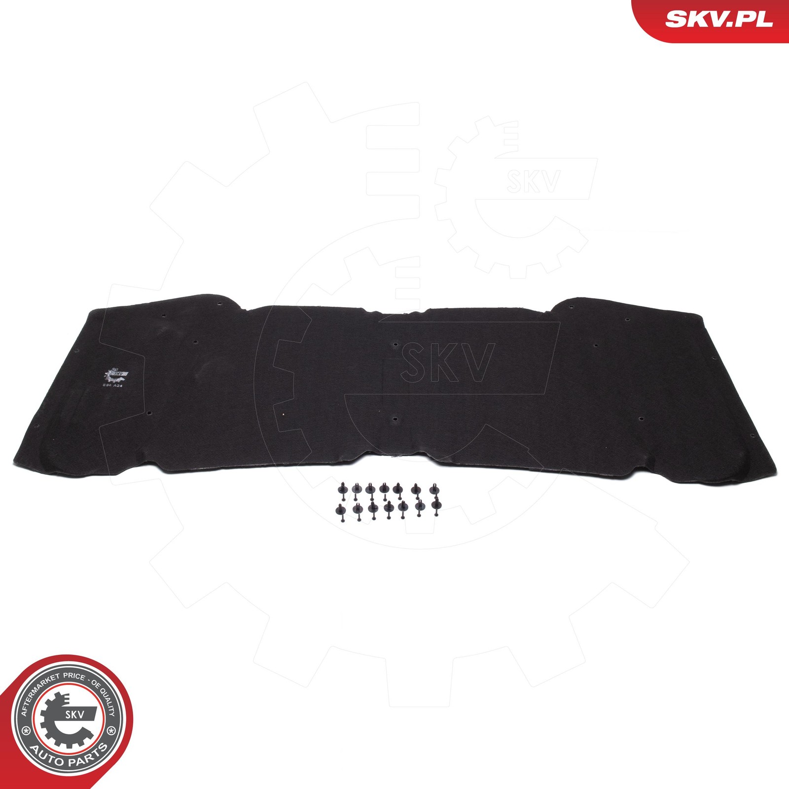 Fits ESEN SKV 97SKV893 soundproofing of the bonnet of the BMW X5 (E53)