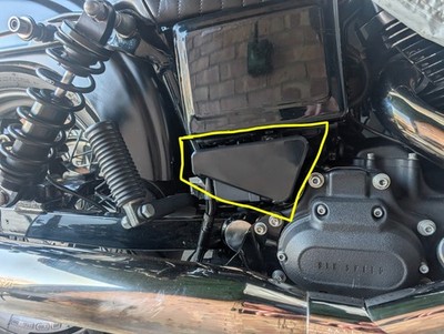 Harley-Davidson Dyna ABS Abdeckung Ersatz (OEM 41600007)