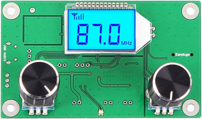 Digital FM Receiver Module, Icstation Radio Receiver Module Digital Stereo Board