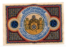 1921 Germany Oznabruck Notgeld 10 Pfennig Note (3897)