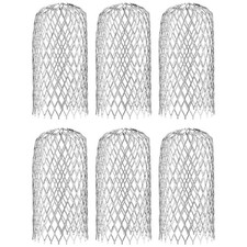 6 Pack Dach Rinnen Schutz 3 Erweiterbarer Aluminium Sieb Dachrinnen S2210