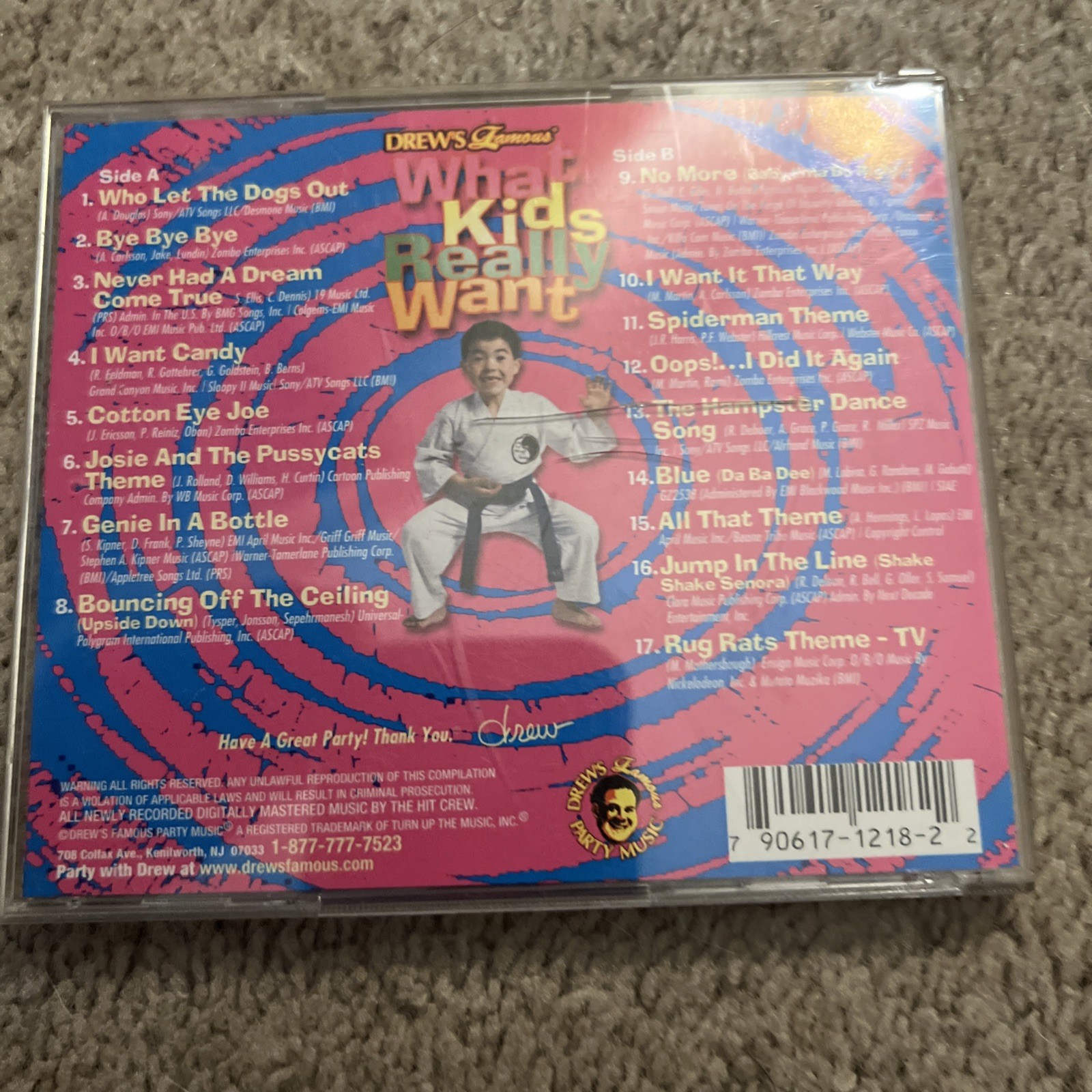 What Kids Really Want by Drew's Famous (CD, 2001)
