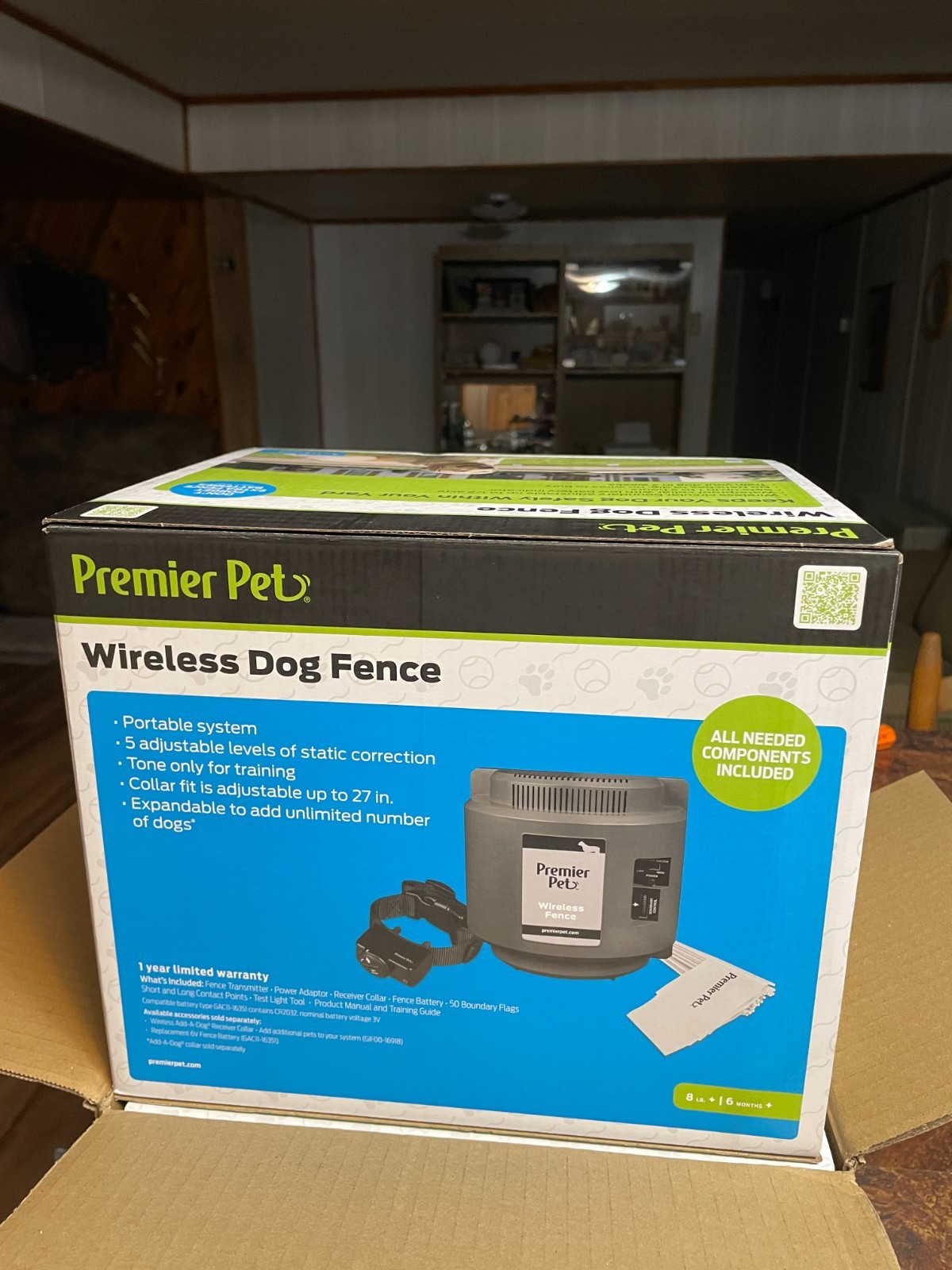 Premier Pet Wireless Dog Fence System Circular and Adjustable New never opended