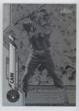 2020 Topps Chrome Negative Refractor Lorenzo Cain #153 7iu
