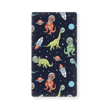 Dinosaurs in Space Baby Crib Sheets for Boys Girls Fitted Crib Sheets Kid Cri...
