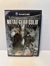 Metal Gear Solid: The Twin Snakes (Nintendo GameCube 2001) Authentic - No Manual
