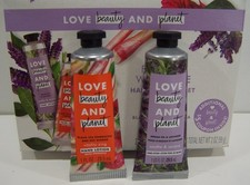 Love Beauty Planet Hand Lotion 2 PcSet Argan Oil Lavender Black Tea Red Ginger