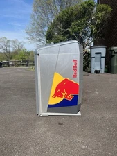 Red Bull Mini Fridge Lighted Cooler RB-GDC ECO LED Tested & Working Counter/Bar 