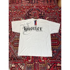 Vintage Hustler Y2K T Shirt Men s XXL Streetwear Original Tag NOS