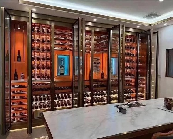 Weinarchiv Weinablage Weinschrank Flaschenregal WeinküHlschrank Weinregal-image