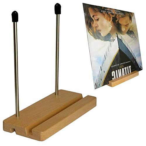 Vinyl Record Storage Holder Album Display Stand Organizer Fits 7” And 12” - Picture 1 of 8