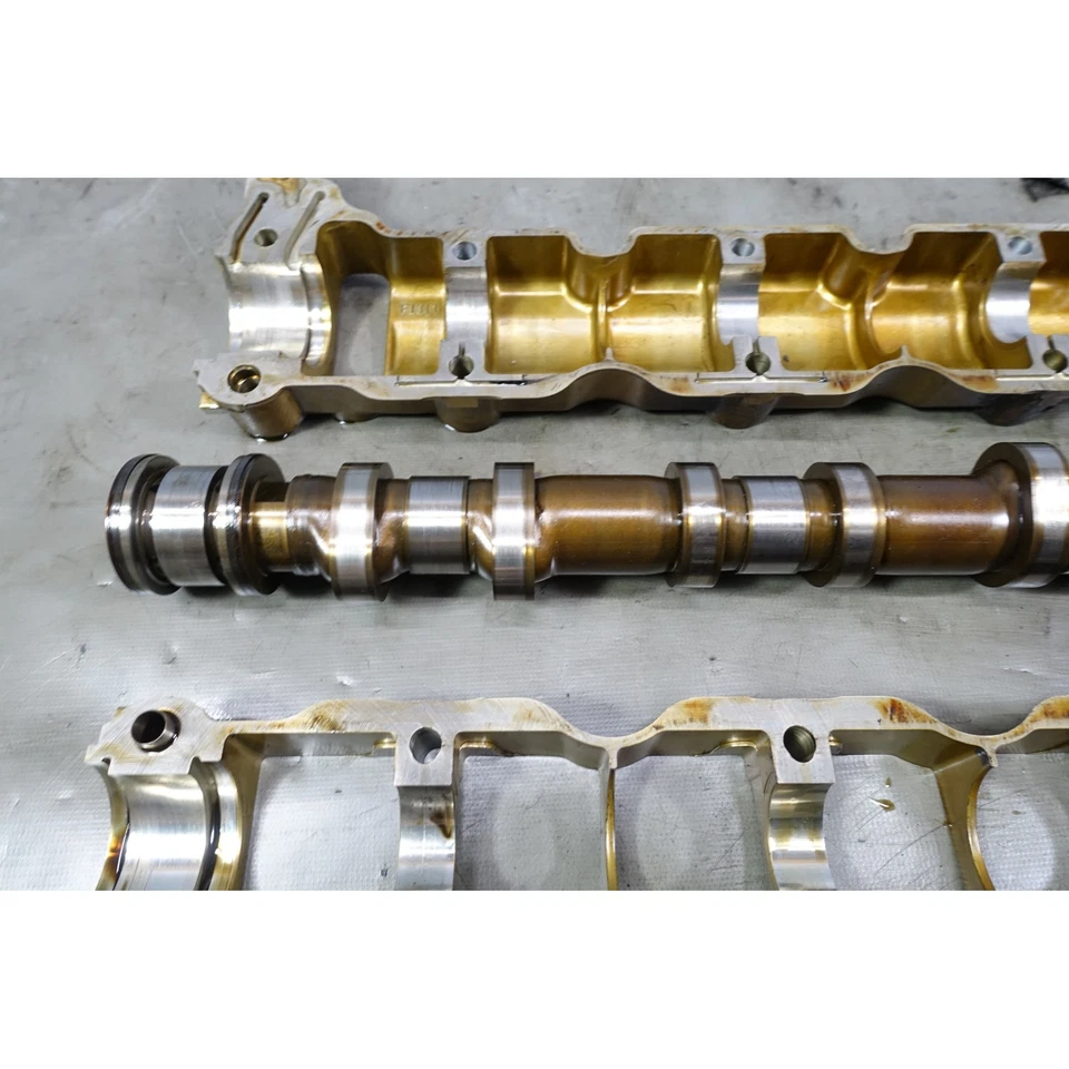 Árbol de levas de escape BMW N55 S55 2011-2020 con borde de cojinete 3,0 L turbo de fábrica OEM Foto 2 de 4