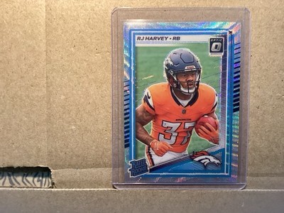 2025 Panini Donruss Optic Premium RJ Harvey Rated Rookie RC Wave #/300