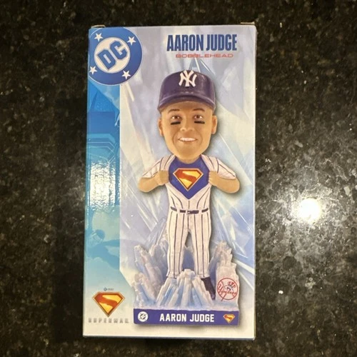 DC Aaron Judge Superman New York Yankees Bobblehead Baseball Collectible Figure