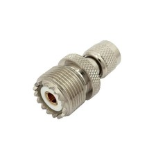 UHF Female SO-239 To Mini-UHF Male Adapter