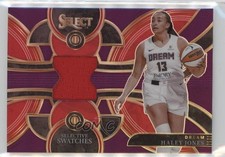 2024 Panini Select WNBA Selective Swatches Purple Prizm 45/49 Haley Jones 6o3