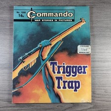 Commando Comic Issue Number 1558 Trigger Trap