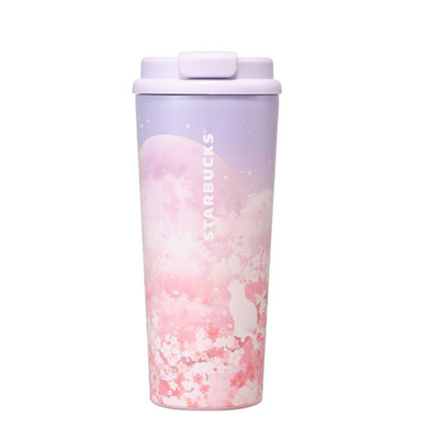 Starbucks 2026 Cherry blossom SS Blooming Toby Tumbler 473ml