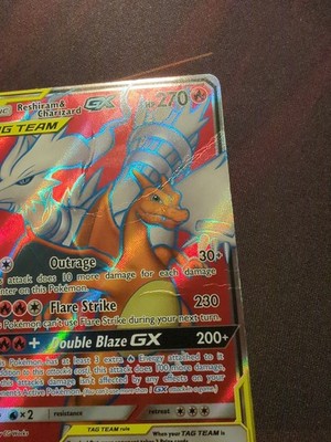 Reshiram & Charizard GX (Full Art) 194/214 Sm-Unbroken Bonds Holo
