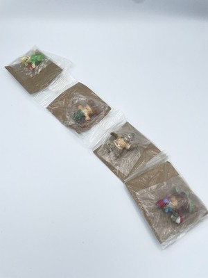 1991 Disney Gummi Bears Kellogg's Cereal Toy Set Of 4 PVC Figures STILL PACKAGED