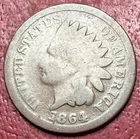 1864 Indian Head Cent. Free Shipping