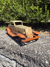 Vintage 1932 Girard Pierce Arrow Pressed Steel Coupe Windup Toy Car 2 For Parts Vintage 1932 Girard Pierce Arrow Pressed Steel Coupe Windup Toy Car 2 For Parts