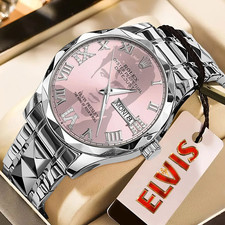 Elvis Presley Alloy Luxury Quartz Watch 3841