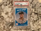 Aaron Judge 2025 Topps Heritage 25th Anniversary #H25-8 PSA 9 MINT POP Only 17