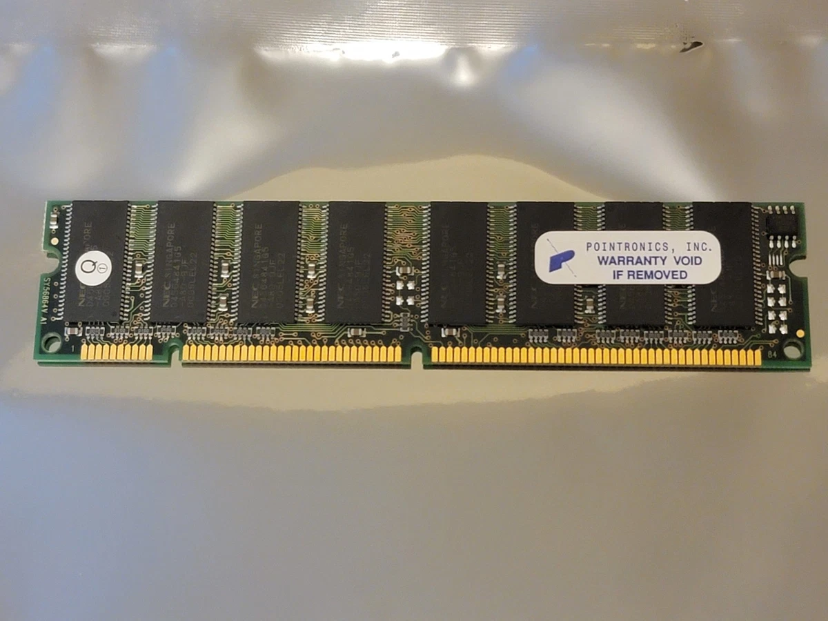 NEC Memory (RAM PC-100 Bus Speed 128 MB Total Capacity) for sale