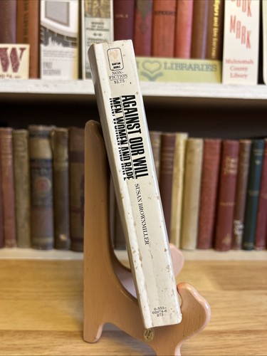 AGAINST OUR WILL: MEN, WOMEN AND RAPE By Susan Brownmiller 1976 Bantam PB - Imagen 2 de 10
