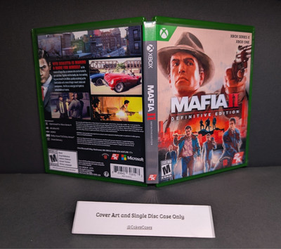 Replacement Case - NO GAME - Mafia 2 the Definitive Edition- Xbox Series X Case