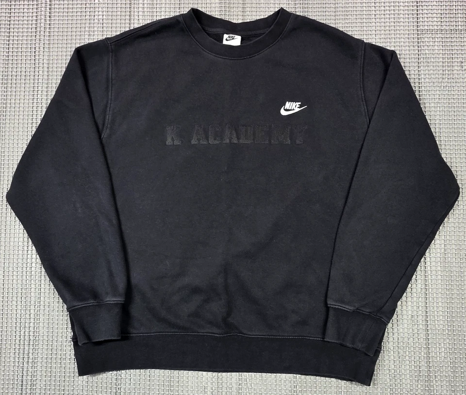 Sudadera Nike Cuello Redondo XL Club Polar K Academy Manga Larga Negra Duke Coach K Foto 2 de 4