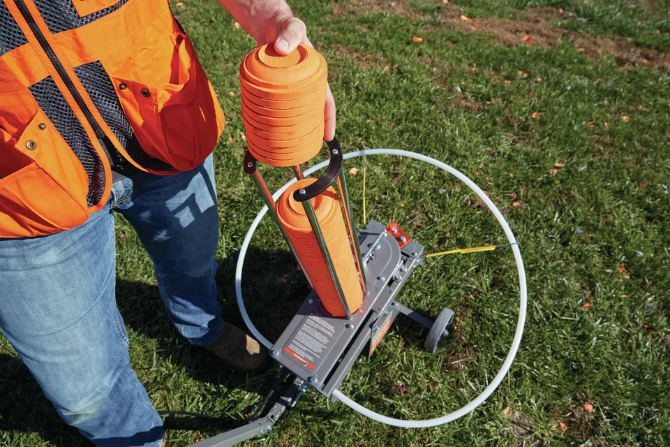 Champion Wheelybird Auto-Feed Electronic Trap 50 Arcillas Pedal Lanzamiento 40909 Foto 3 de 4