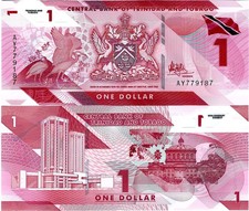 Banknote UNC Trinidad & Tobago 1 Dollar  Alvin Hilaire P-W60