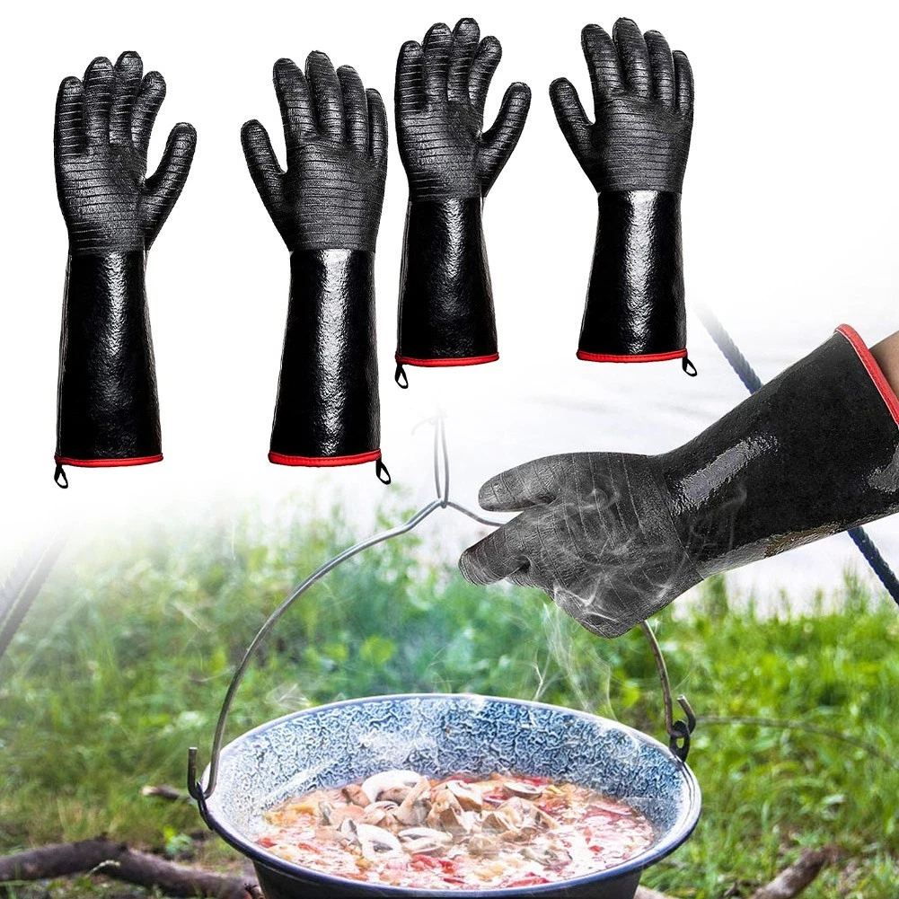 Elevate Your Grilling Experience with Heat Resistant and Scald Proof Gloves