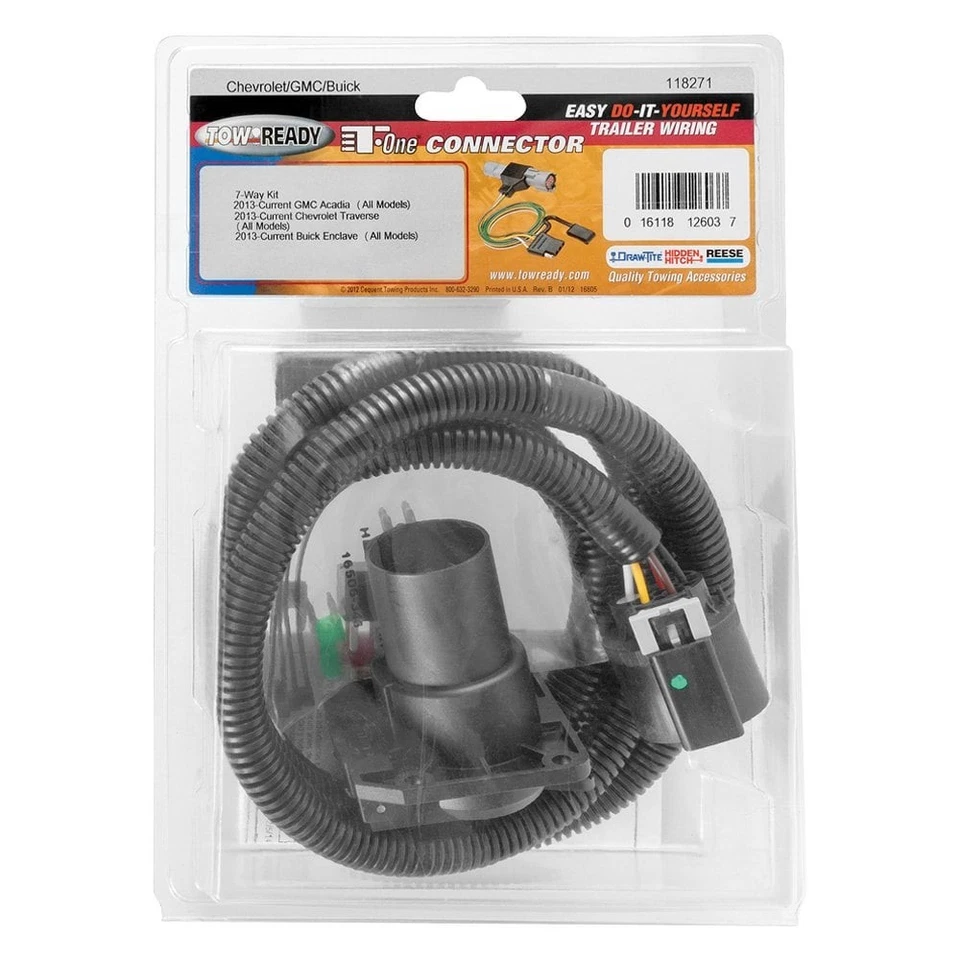 For GMC Acadia Limited 2017 Tekonsha 118271 Tow Harness Foto 2 de 2