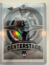 Kurt Warner 2022 Panini Mosaic #CS-11 St. Louis Rams Centerstage Silver