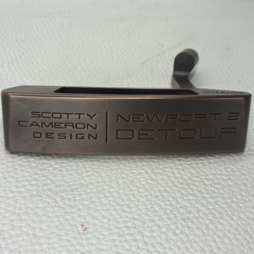 Scotty Cameron New Port 2 DETOUR Copper Smoked Custom Head only - Picture 4 of 14
