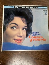 Connie Francis - More Greatest Hits - 1961 MGM E3942 Vinyl Record G+/VG