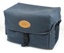 CAMERA BAG, BLUE CANVAS 10x8x5.5 