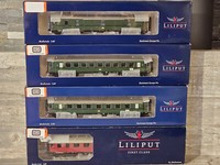 "Liliput Personenwagen Set \"MüNchen-Innsbruck\" Ep.Iii (4 Wagen) H0"