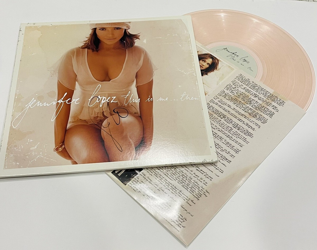 Jennifer Lopez This Is Me…Then LP 20th Anniversary Pink Rose Vinyl