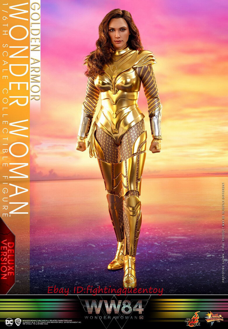 HOTTOYS MMS578 Golden Armor Wonder Woman WW84 Deluxe Ver. 1/6