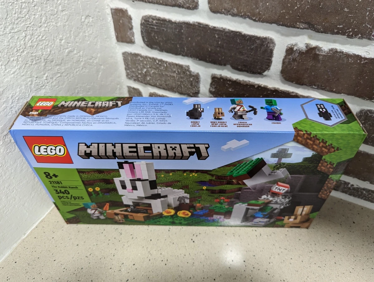 Minecraft O Rancho do Coelho 21181 LEGO