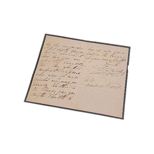 1848 Reine Adelaide De Saxe-Meiningen Autographe Signé Lettre British Royalty GB - Photo 1 sur 12