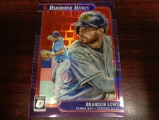 2021 Optic Brandon Lowe #'ed 56/99 RED Pandora Prizm DK-Rays
