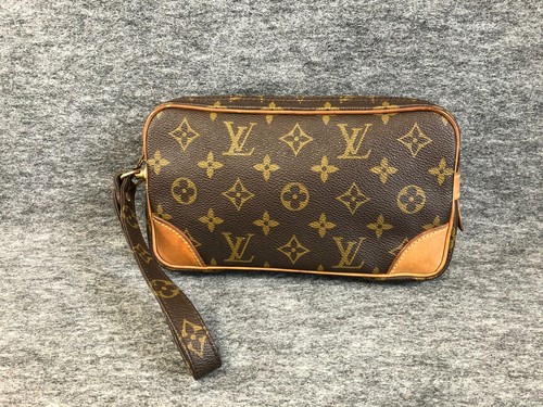 Authentic Louis Vuitton Marly Dragonne PM Clutch Bag M51827 | eBay