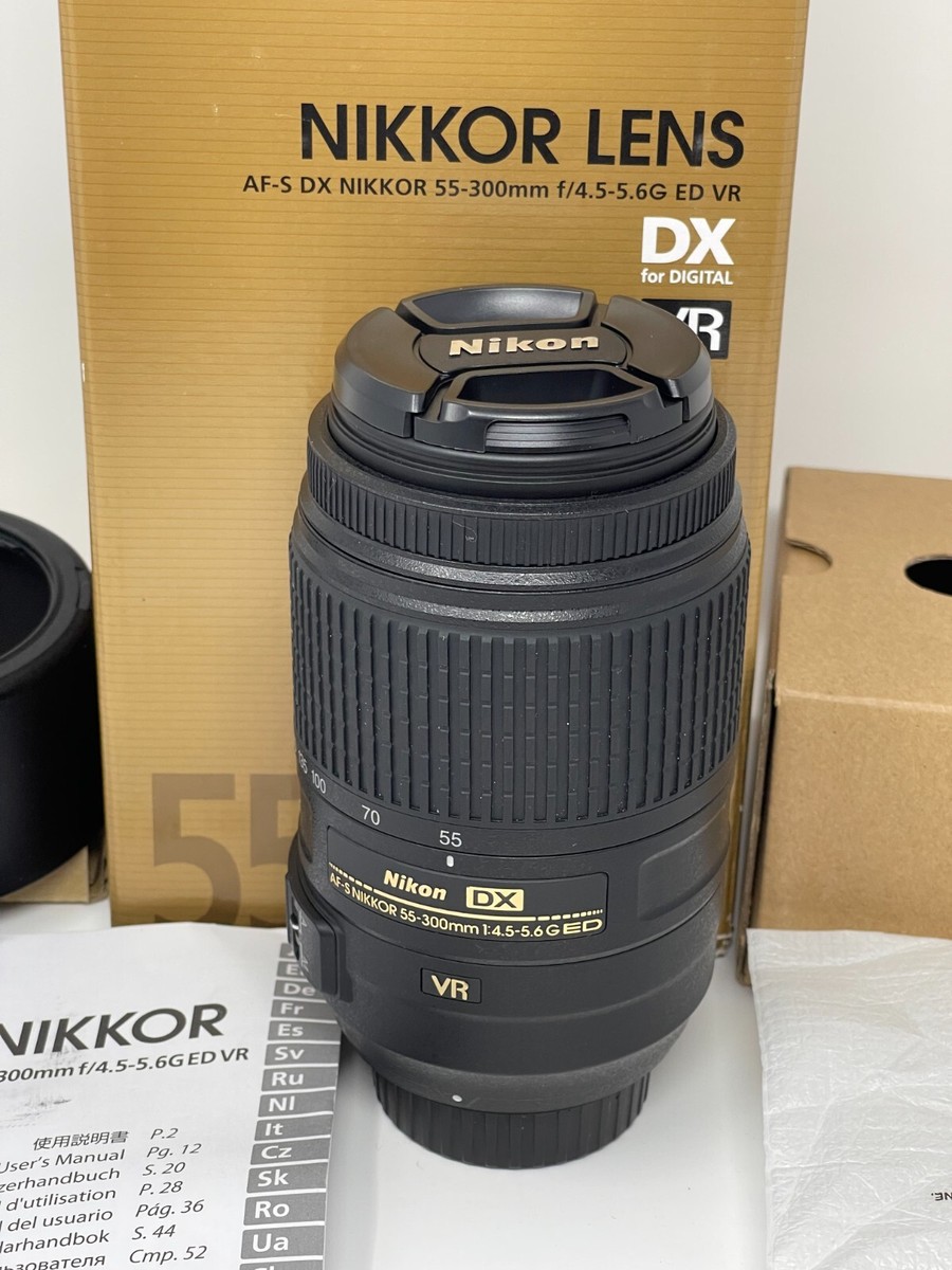 Nikon AF-S DX NIKKOR 55-300mm f/4.5-5.6G ED VR Telephoto Zoom Lens