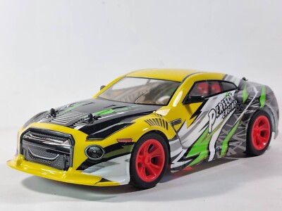 Ferngesteuertes Nissan Skyline GTR Drift Auto RC Kinder Geschenk 1:10 GRATIS UK
