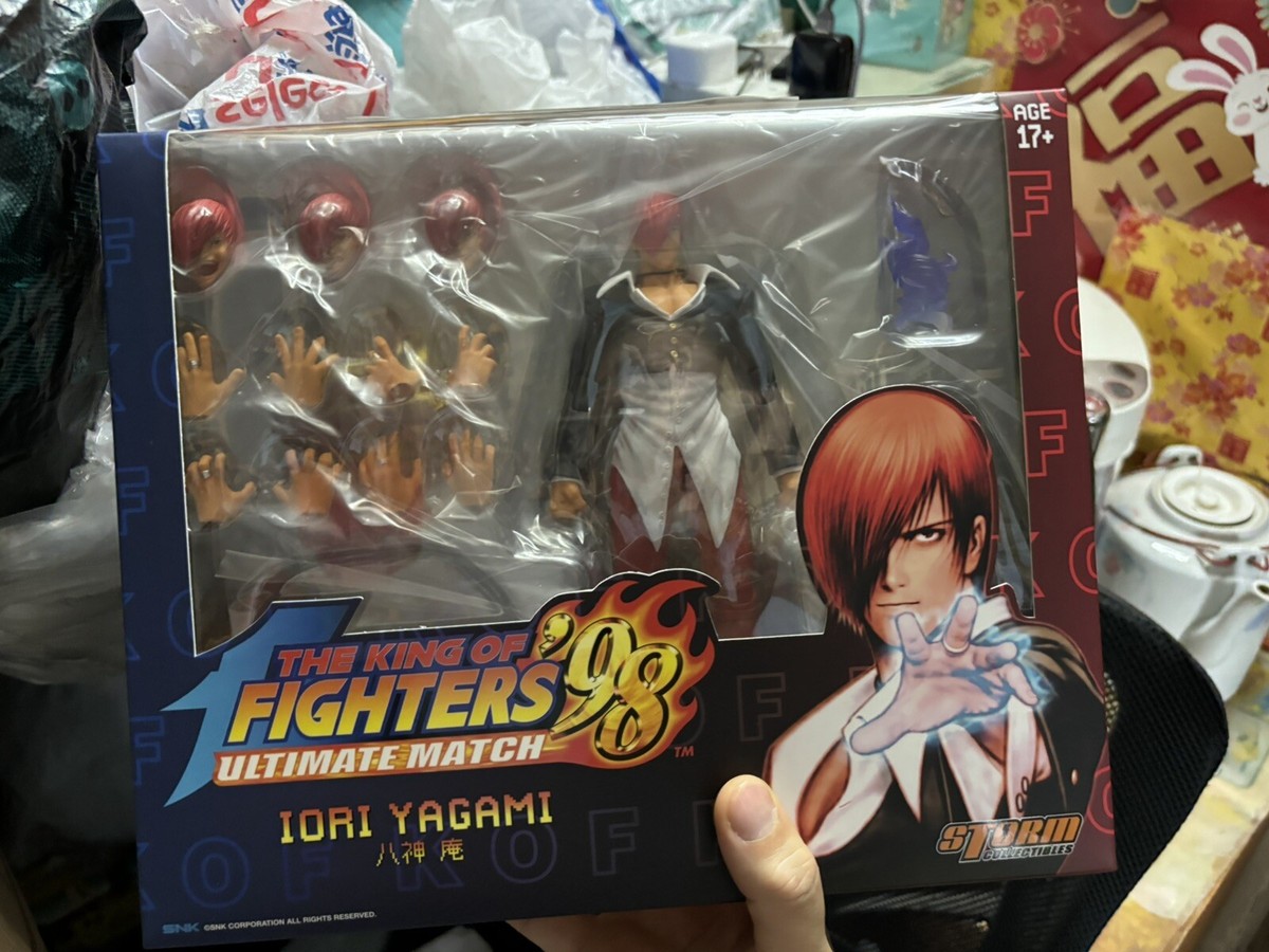 KOF98 　八神庵　 Storm Collectibles インポート版 Amazon.com: Storm Collectibles - King of Fighters '98 - Iori